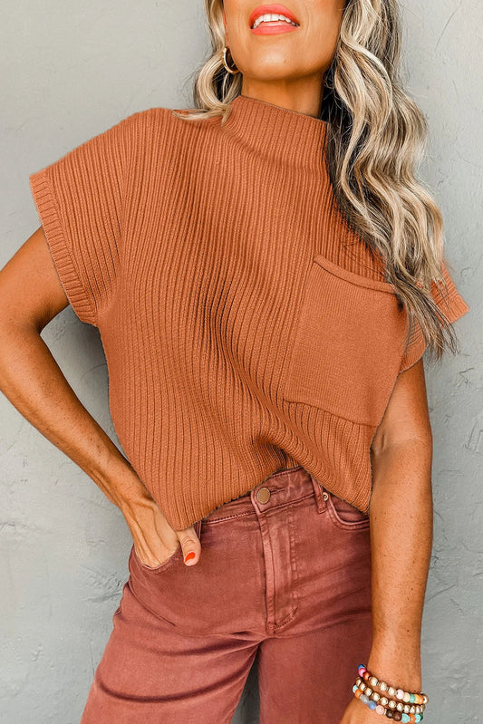 Ribbed Knit Sweater