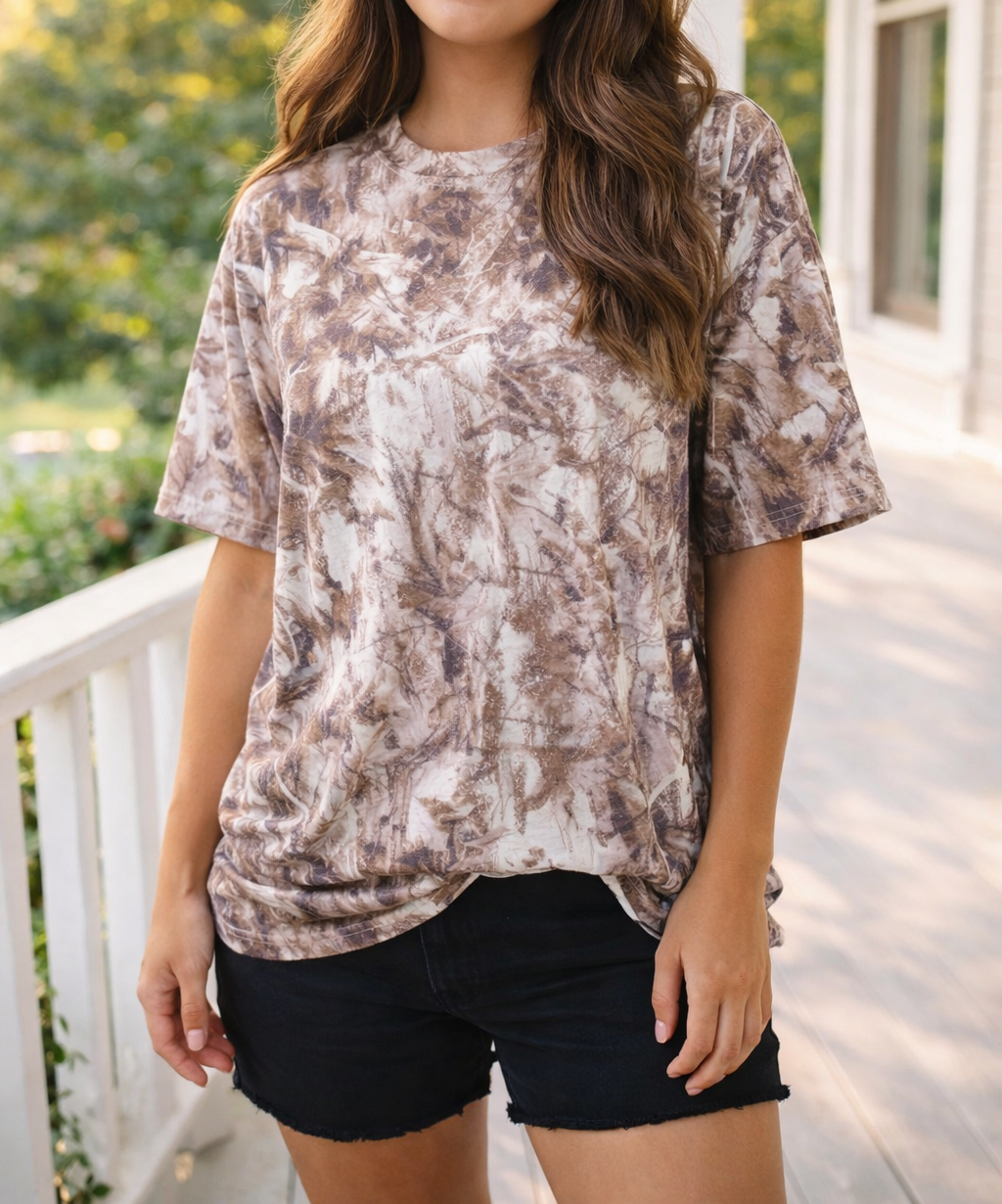 Camo Woodland Top