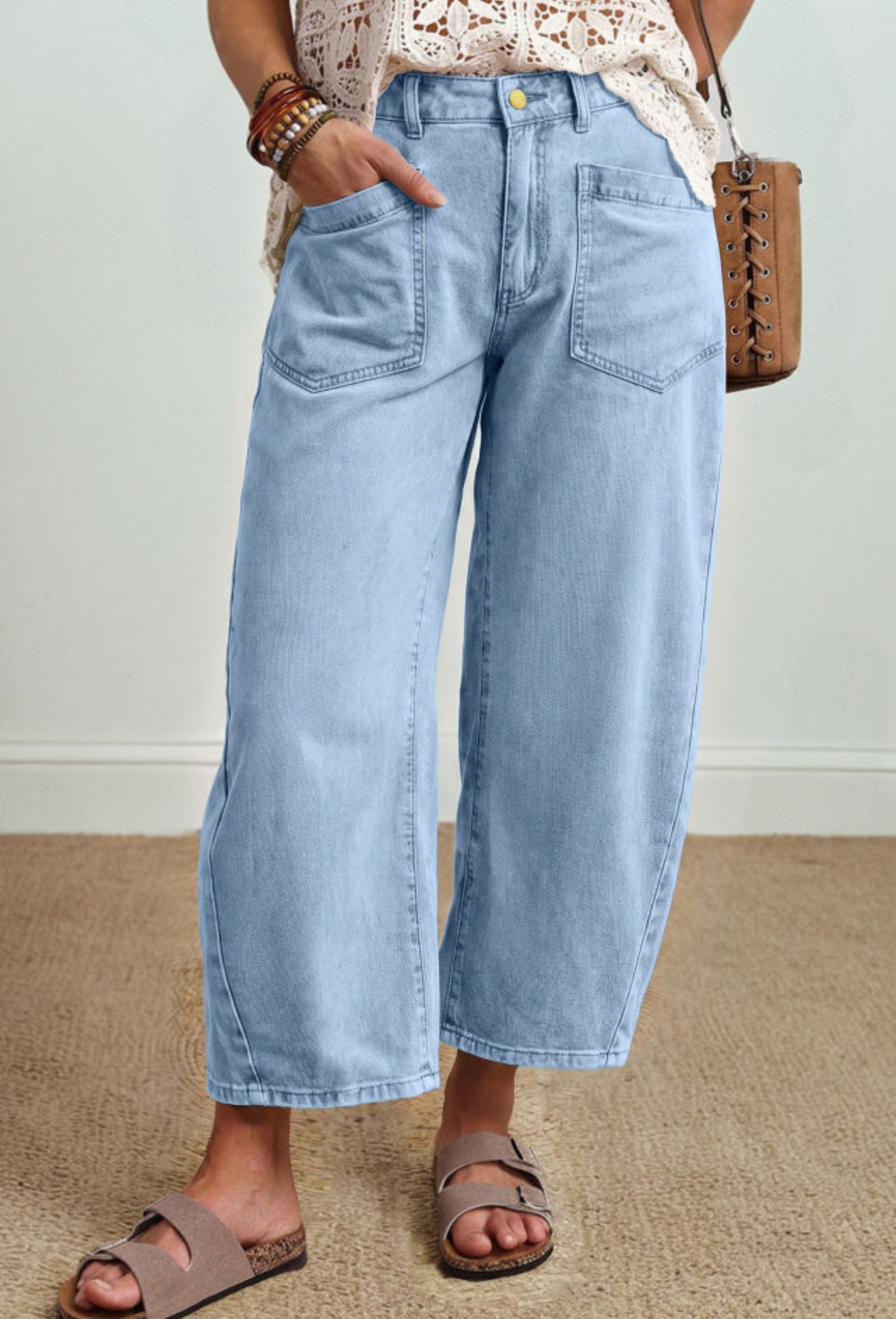 Square Barrel Jeans