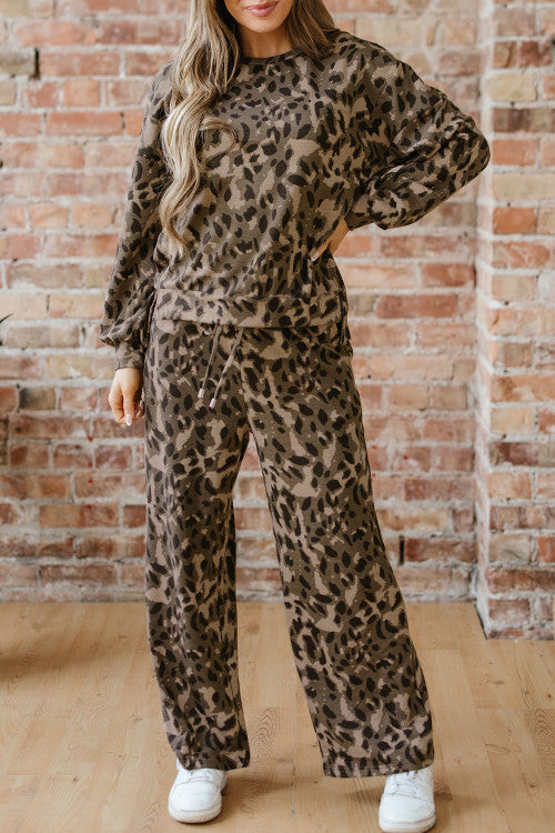 Leopard Patchwork Set