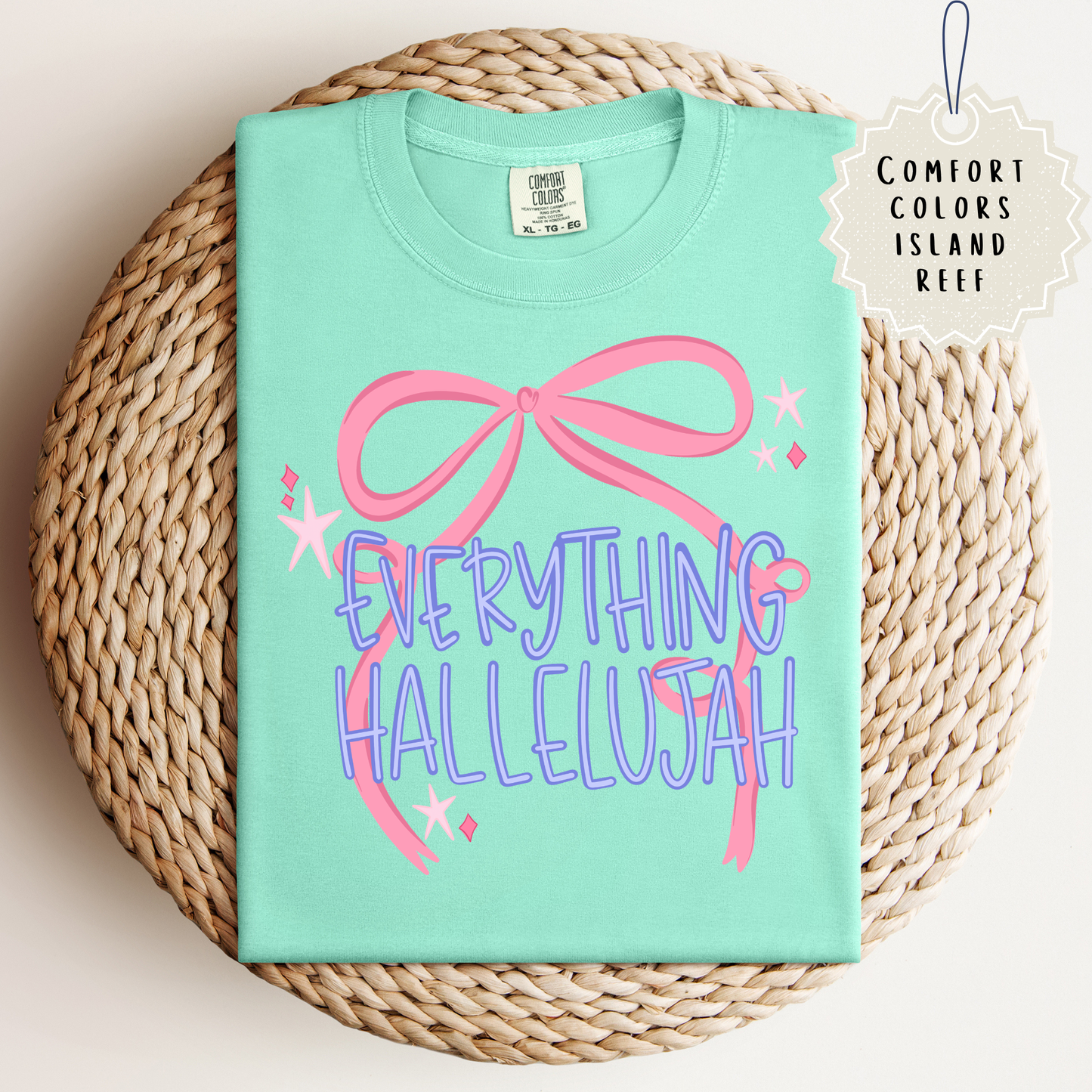 Bow Everything Hallelujah Tee.