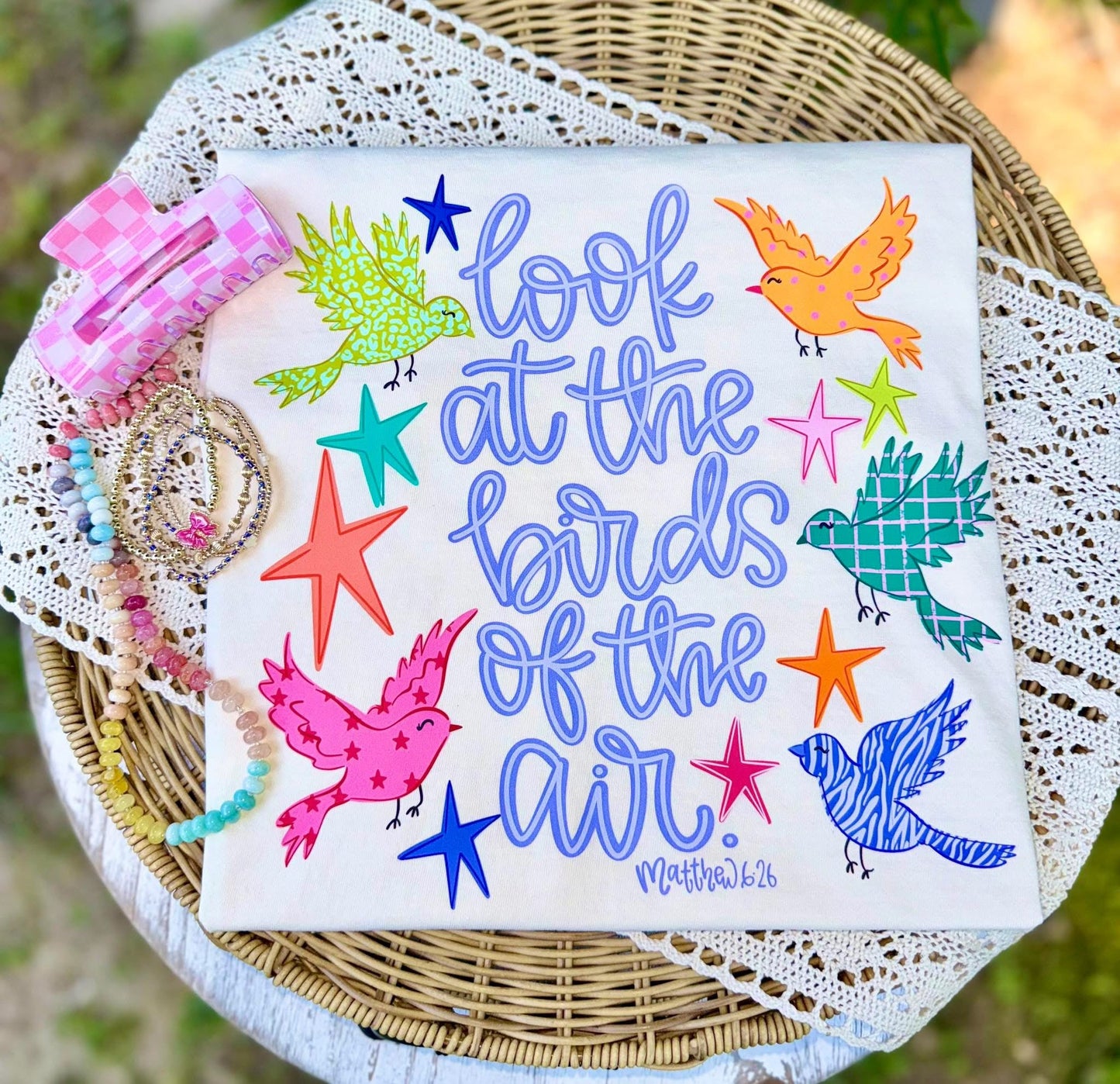 Look At The Birds of the Air Tee.