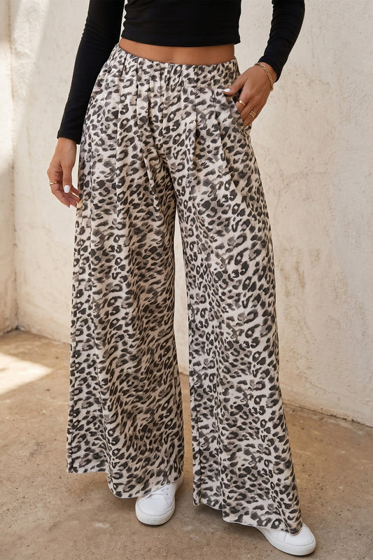 Leopard Full Length Pants
