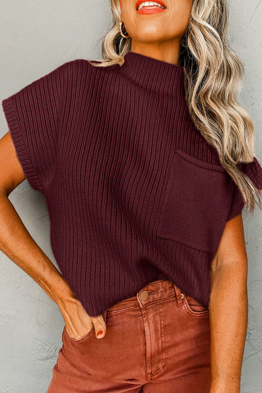 Ribbed Knit Sweater
